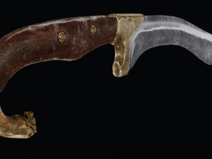 Pedang Alexander Agung Model 3D