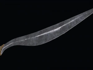 Pedang Alexander Agung Model 3D