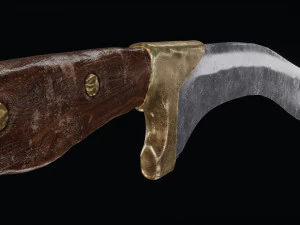 Pedang Alexander Agung Model 3D