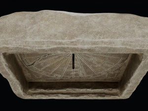 Karamanoglu Sundial 3D Model