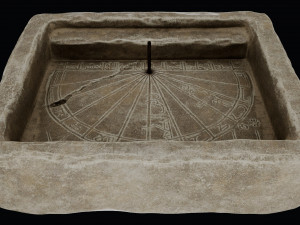 Karamanoglu Sundial Modelo 3D