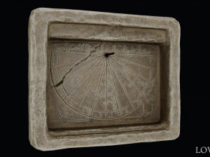 Karamanoglu Sundial 3D Model