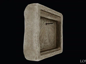 Karamanoglu Sundial 3D Model