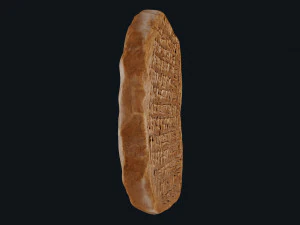 Assyrian Tablet 3D Model