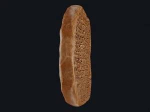 Assyrian Tablet 3D Model