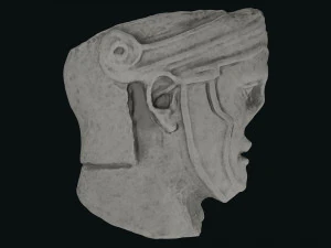 Seleukos Bust 3D Model