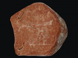Kizildag - Hartapu Monument 2 3D Model