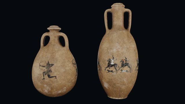 Amphoras 3D Model .c4d .max .obj .3ds .fbx .stl .blend 