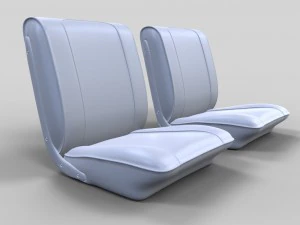 car seats 3D Model