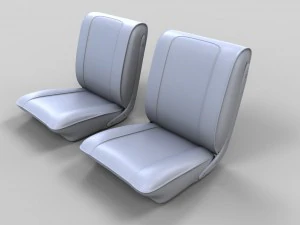 car seats 3D Model