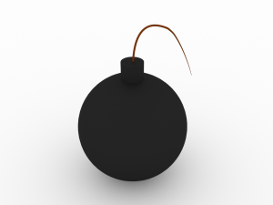 simple bomb 3D Model