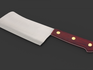 kitchen cleaver Modello 3D