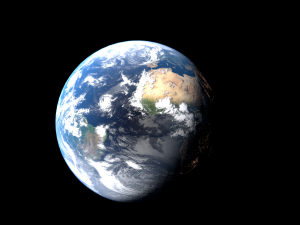 highly detailed earth 3D Model