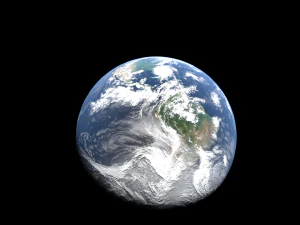 highly detailed earth 3D Model