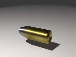 magnum bullet 44 Modelo 3D