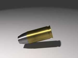 magnum bullet 44 Model 3D