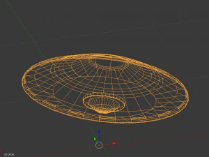 ufo Modello 3D
