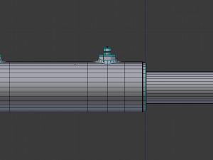 hydraulic ram 3D 모델