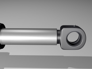 hydraulic ram 3D 모델