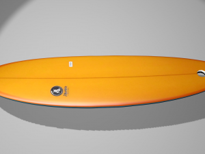 3d printable surfboard key chain Modelo 3D