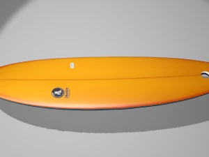 3d printable surfboard key chain 3D Model