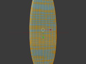 3d printable surfboard key chain Modelo 3D