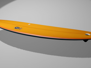 3d printable surfboard key chain Modelo 3D