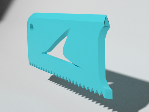 3d printable wax comb 3D Model