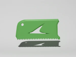3d printable wax comb 3D Model