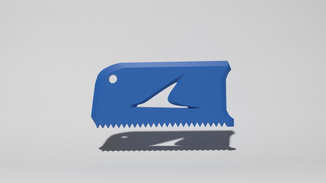 3d printable wax comb 3D Model .c4d .max .obj .3ds .fbx .stl .blend 