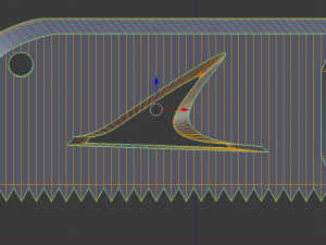 3d printable wax comb 3D Model