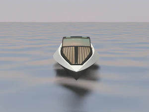 concept speedboat 3D Model