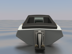 concept speedboat 3D Model