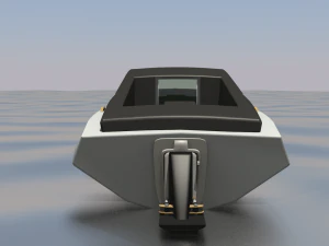 concept speedboat 3D Model