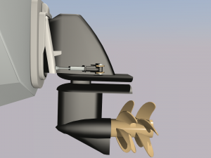 concept speedboat 3D Model