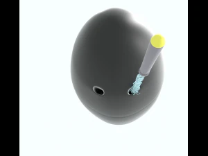 submarino ca&ccedil;ador Modelo 3D