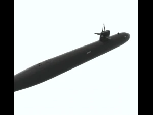submarino ca&ccedil;ador Modelo 3D