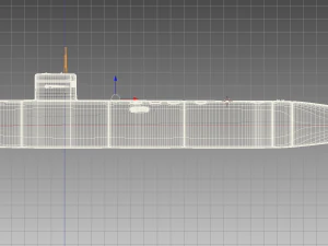submarino ca&ccedil;ador Modelo 3D