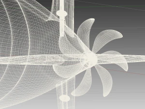 submarino ca&ccedil;ador Modelo 3D