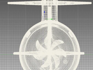 submarino ca&ccedil;ador Modelo 3D