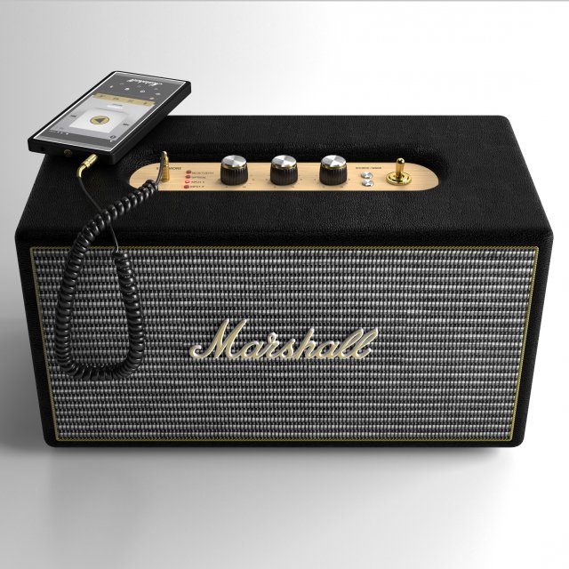 marshall stanmore marshall london 3D Model .c4d .max .obj .3ds .fbx .stl .blend 