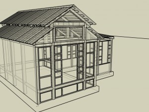 garden pavilion 3D Модель
