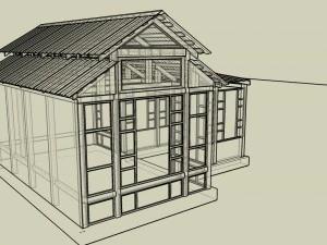 garden pavilion 3D Model