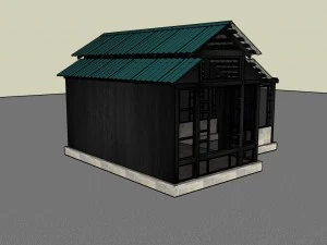 garden pavilion 3D Model