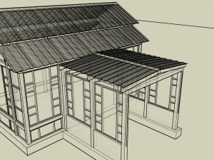 garden pavilion 3D Модель