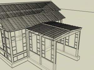 garden pavilion 3D Model