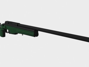 sako trg 42 sniper rifle 3D Model
