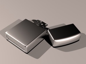 zippo lighter 3D Model