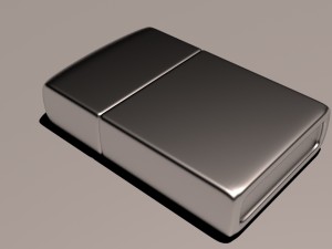 zippo lighter 3D Model
