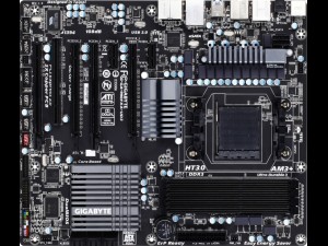 gigabyte motherboard with heatsinkgpucpuram 3Dモデル